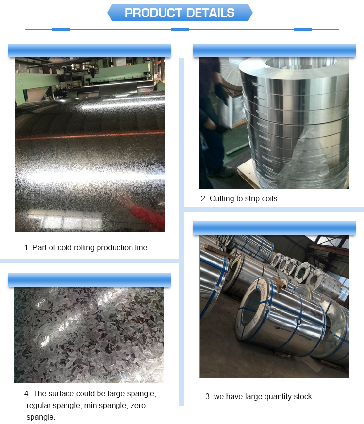 PPGL Galvalume Aluzinc Steel Coil Galv Sheet And Coil DX53D AZ180 ASTM A792