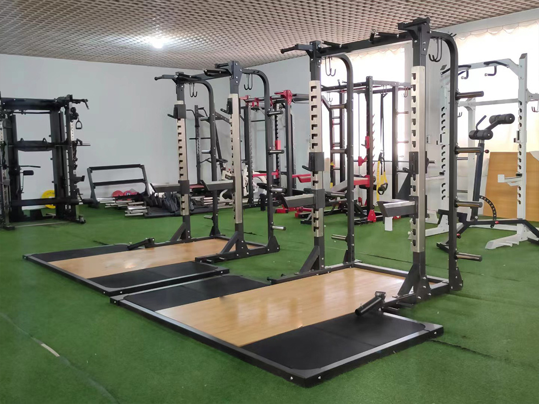 Commercial Fitness Gym Multi Functional Trainer Smith Machine Squat Rack for Club