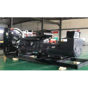  Low Maintenance Shangchai Diesel Generator With 400/230V Voltage And 50/60Hz Frequency Manufactures