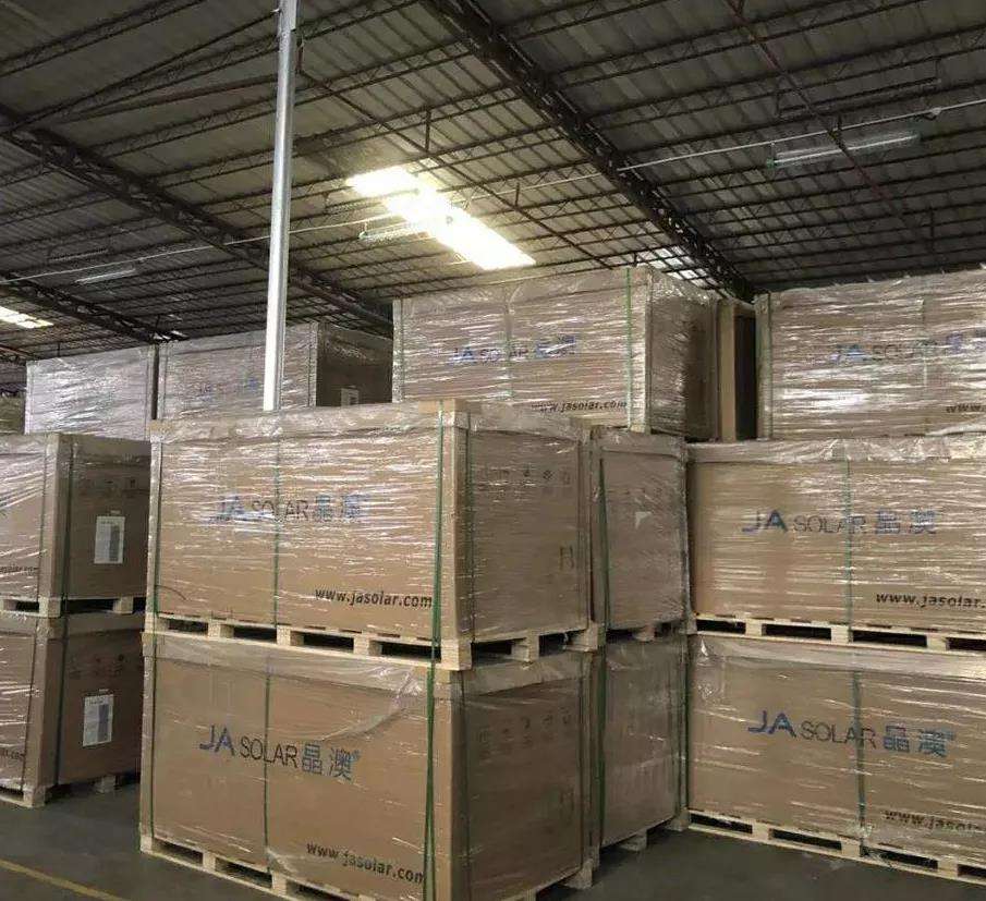 JA Jam54S30-410/Mr Half Cell JA PV Module Solar Panel 390W 410W Black Frame Panel