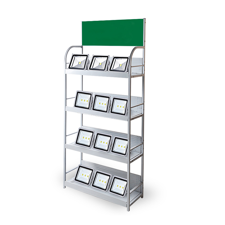 Lithium Battery Pop Pos Display Demountable JMT Battery Display Rack Metal For Battery Store
