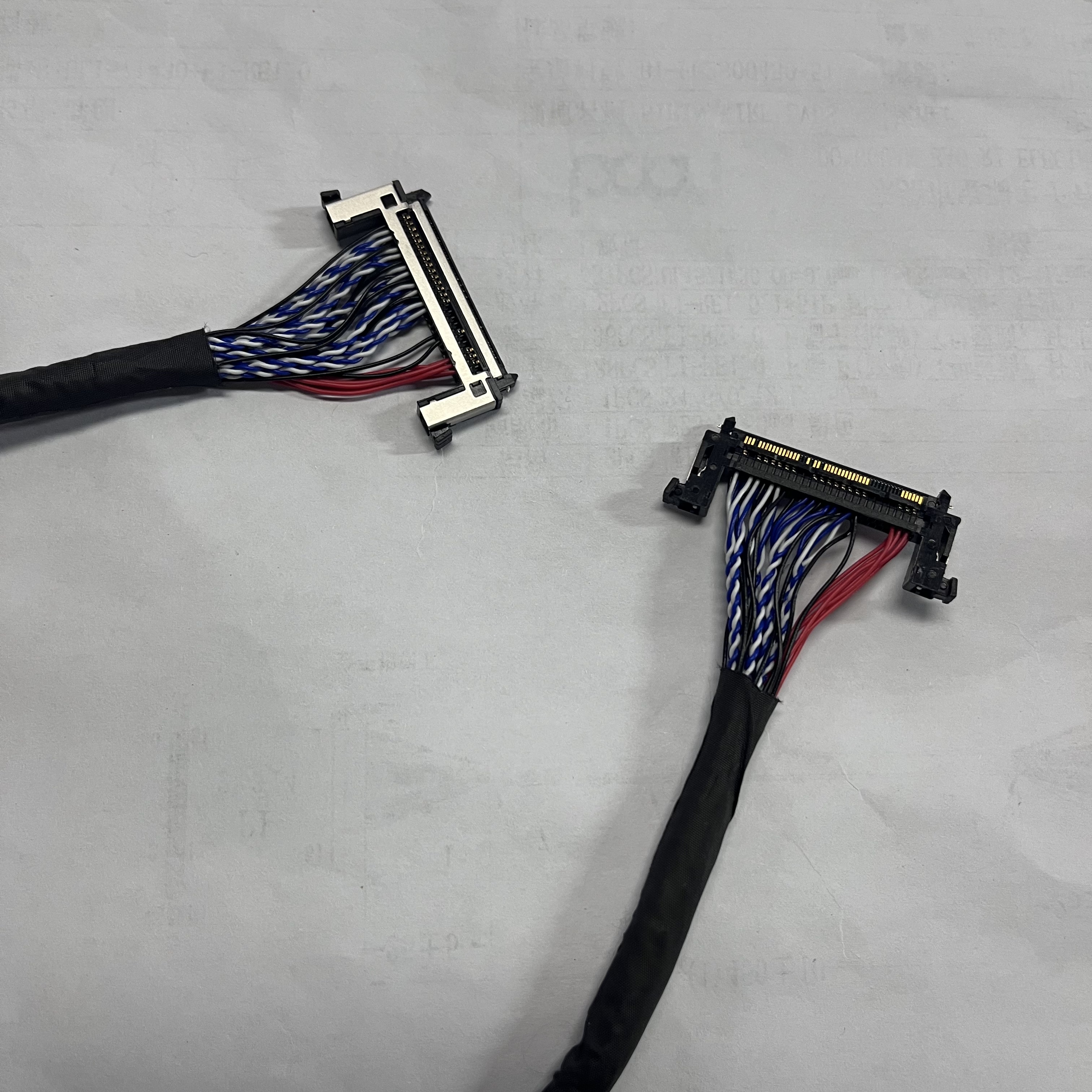 450mm FFC Cable For Led TV Lvds Ribbon Cable Advanced Signal Transmission Technology