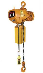 China CE ISO 1 - 3 Ton Electric Chain Hoist Remote Control With Trolley on sale