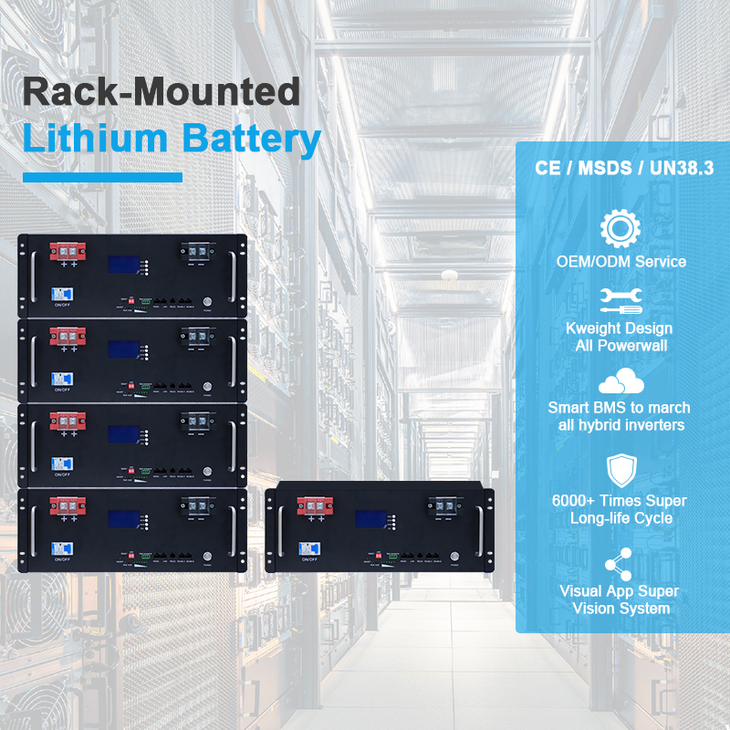 51.2v 100ah Lithium Ion Battery Solar Battery Lifepo4 Battery Pack For Solar Systems