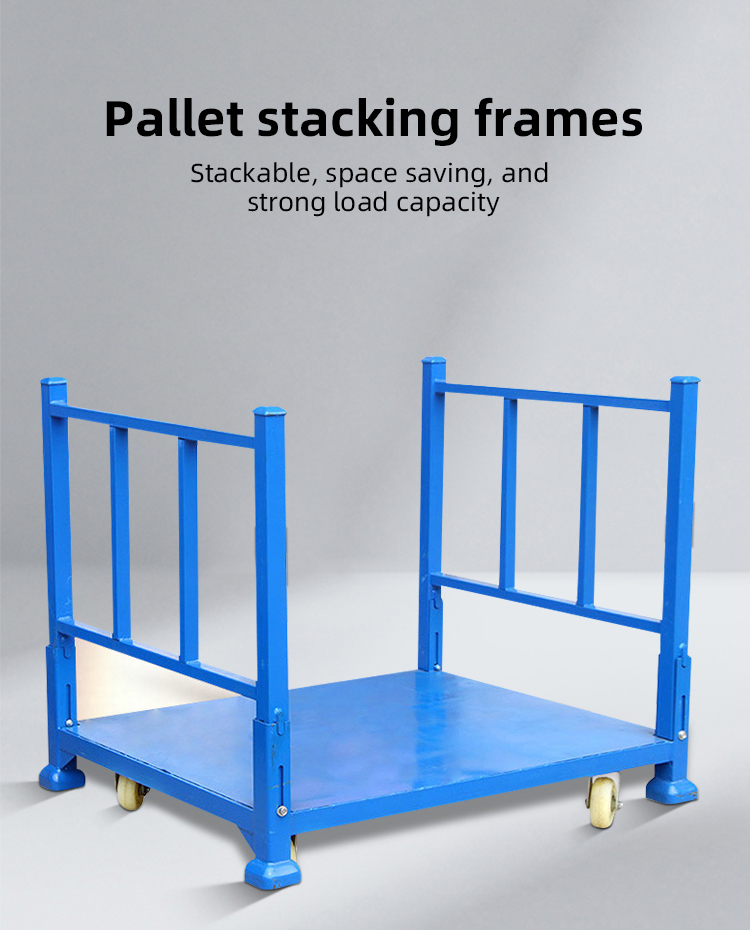 Durable Warehouse Metal Stack Racks For Easy Handling Save Storage Space