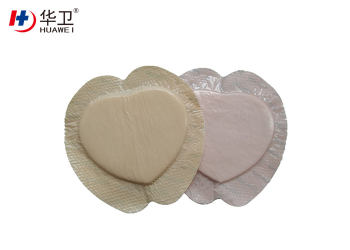 High absorbent wound care silicone foam dressing popular size 5x5cm 10x10cm 15x15cm