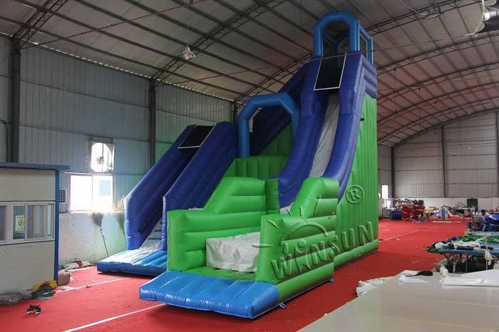 Giant Commercial Inflatable Water Slides For Amusement Park / Playground
