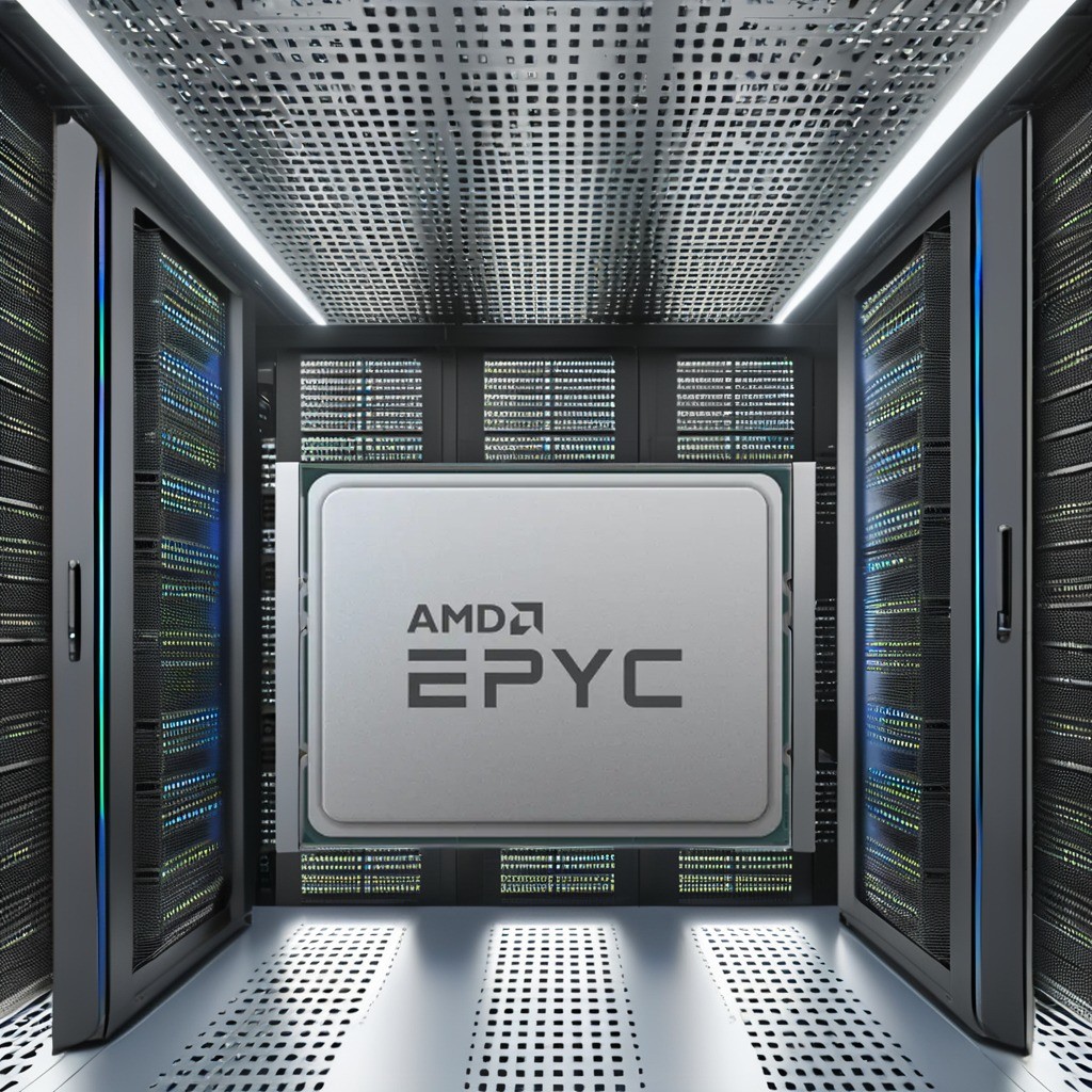 EPYC 7532 CPU for Server Proliant DL380 Gen10 Model 4U Rackmount with 64GB DDR4