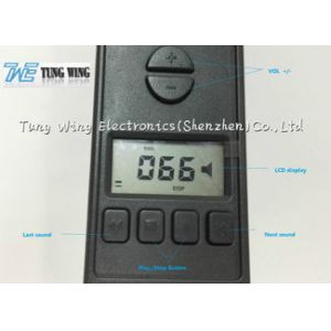 Custom Mold LCD Sound Module Push Button Sound Module For Children Board Books