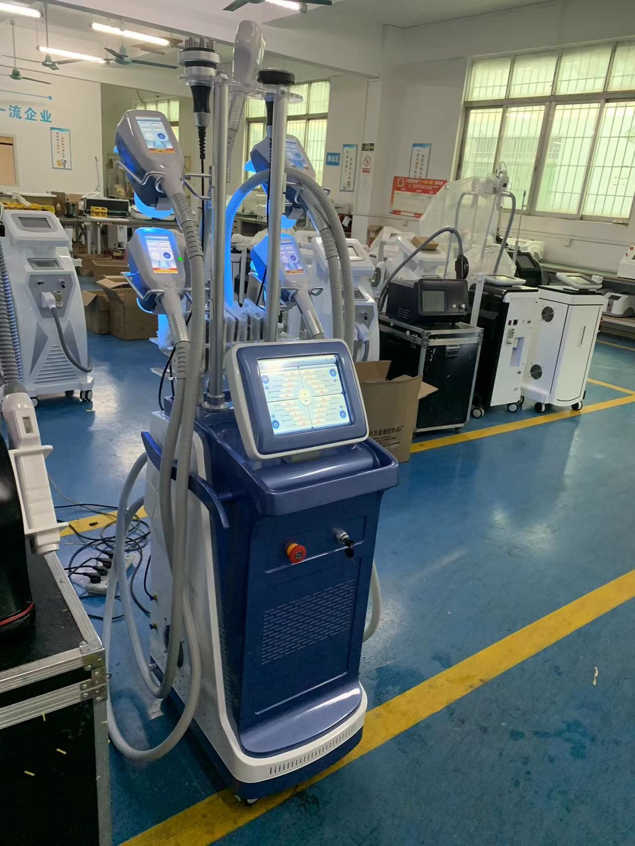 Rf Cryo 360 Machine Cooling Slimming Body Cryolipolysis Lipo Laser Fat Reduction
