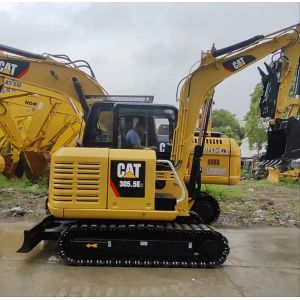 China Second-hand mini excavator Cate 305.5E2 Hydraulic Excavator with Engine model Cat C2.4 DI on sale