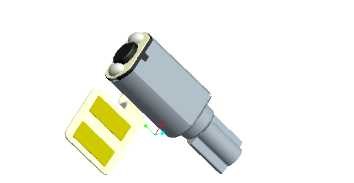 Fpc SMT Low Power Vibration Motor Surface Mount 2.7v 11.6 * 4 * 3.14mm