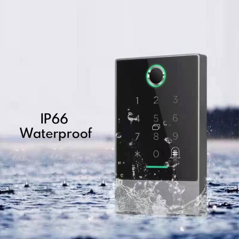 1kg/pcs S618 Waterproof TTlock APP Access Control Doorlock Digital Password Card Code Smart Door Lock for Home