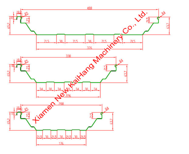Standing Seam Roof Panel Machine , BEMO Aluminum Roll Forming Machines
