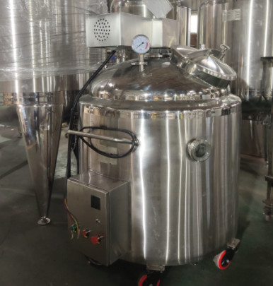 0.2MPa To 0.6MPa Softgel Medicine Storage Tanks For Temperature Range 20C To 120C