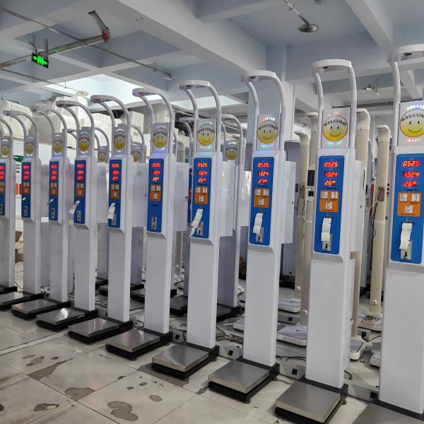 Height Range 60-200cm Electronic BMI Machine for Precise Weight and Height Measurement