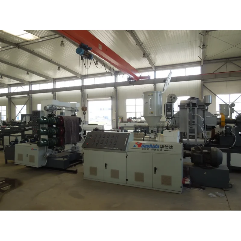 PE/PP/PVC Automatic Plastic Sheet Extruder Making Machine