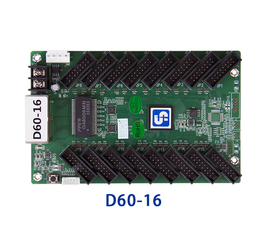  Sysolution receiving card D60-16, 16HUB75 ports support P1.538, P1.5,P1.667 modules Manufactures