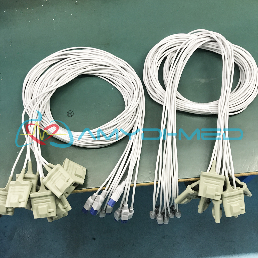 Adult Finger Clip SpO2 Sensor Philips MP40 VM8 8 Pin Surgical Supplies