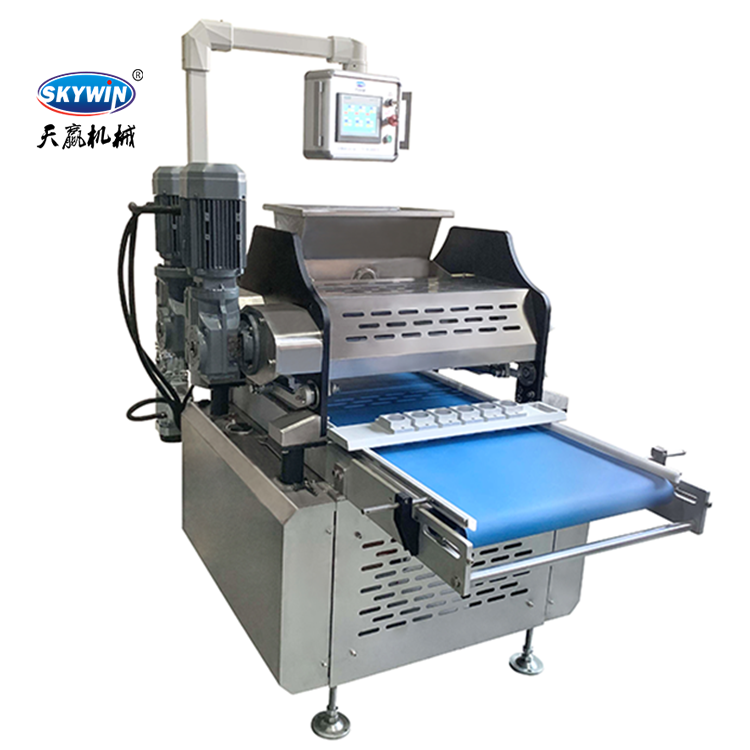 Food Factory Cookie Depositor Machine PLC Touch Screen Jenny Cookie Maker