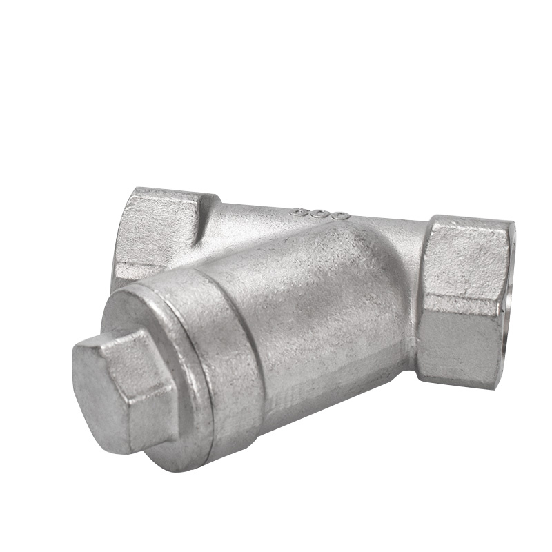 Stainless Steel Female Thread Y Strainer Used on Water Pipe Pn16