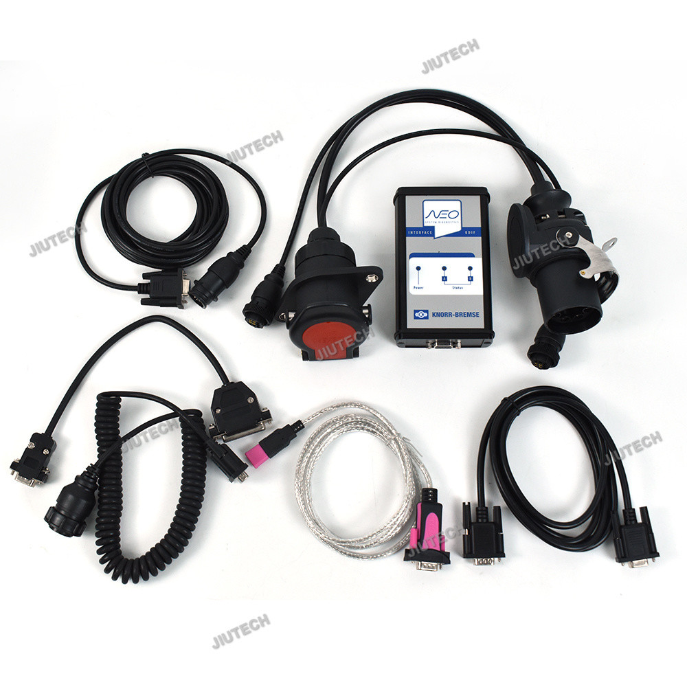 2024 Truck Trailer Brake Diagnostic Tool for KNORR-BREMSE Diagnostic Kit Knorr NEO UDIF Interface+Getac F110 Tablet