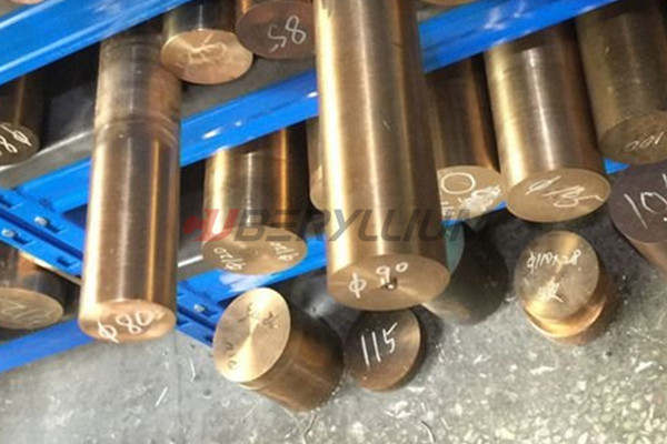 TM01 Mill Hardened EN CuBe1.7 Beryllium Copper Rods Good Conductivity