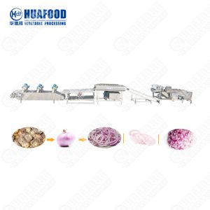 Multifunctional Fruit And Vegetable Processing Line Bubble Cleaning Machine
