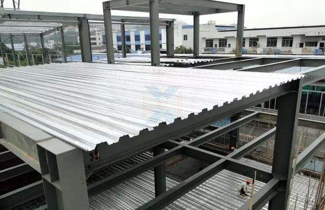Concrete Slab Metal Stainless Steel Floor Decking Sheet Outdoor Vinyl Decking Sheet