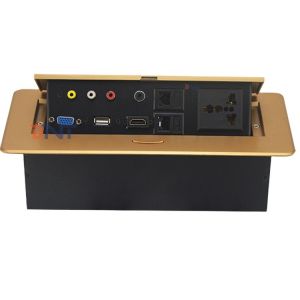 Universal AC Power meeting table power pop up socket outlet