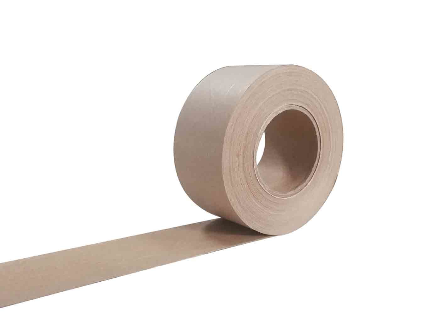 Water Activated Non Reinforced Custom Brown Paper Packing Tape