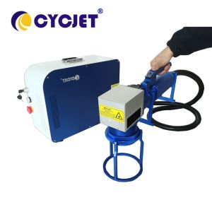 Portable Coding Marking Machine Handheld Laser Printer For Tire Engraving