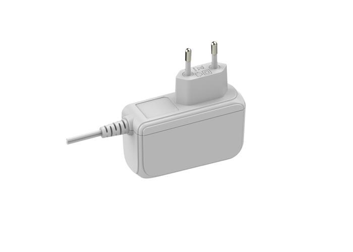 18W White AC DC Power Adapter Wall Mount Switching Power Supply With EU Plug