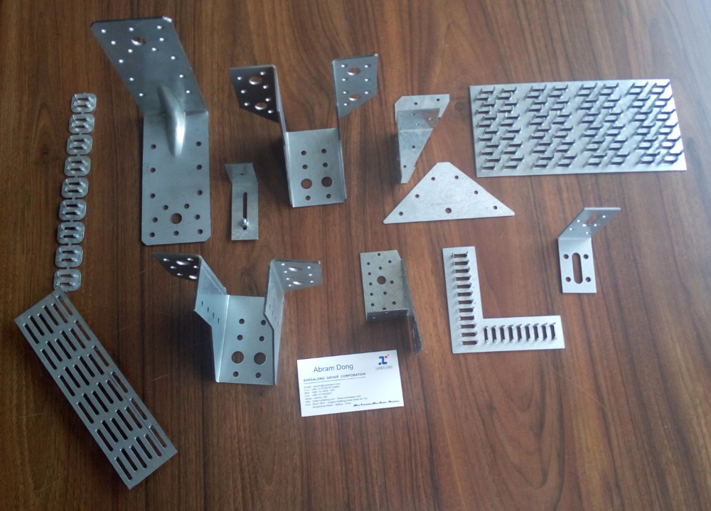 ISO9001 2008 Certified Galvanized Steel Joist Hangers For Wooden Connectors