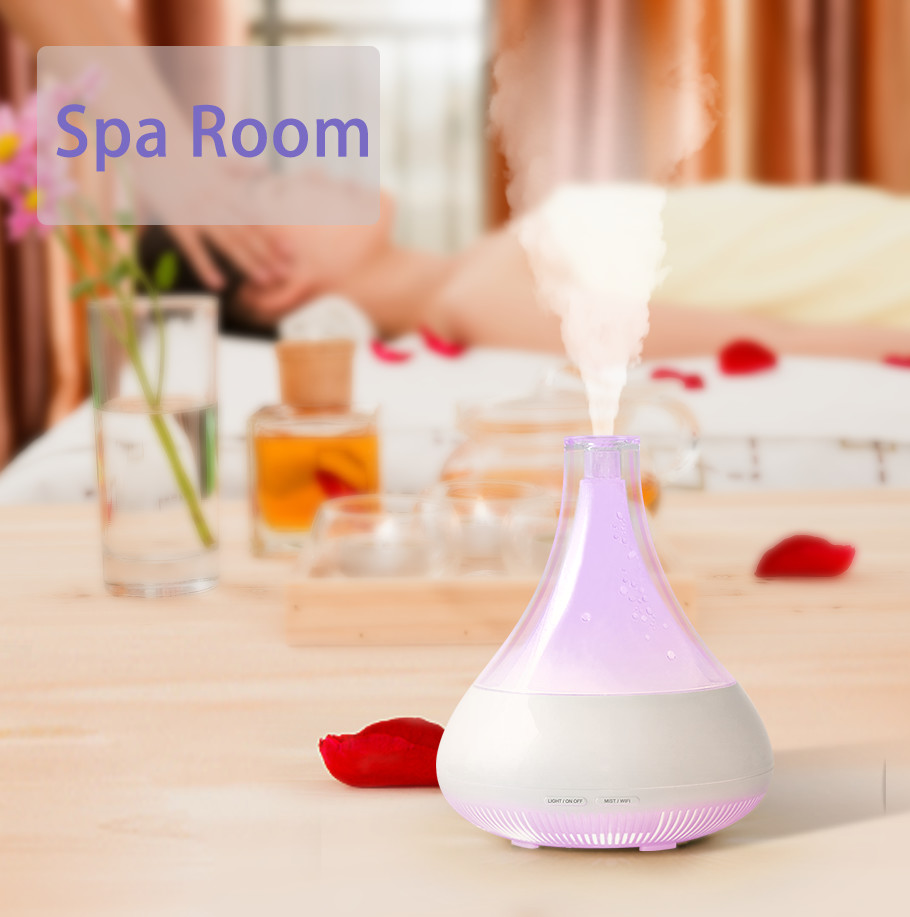Bedroom Home Office Plants Cool Mist Humidifier 10 Hours Easy to Clean