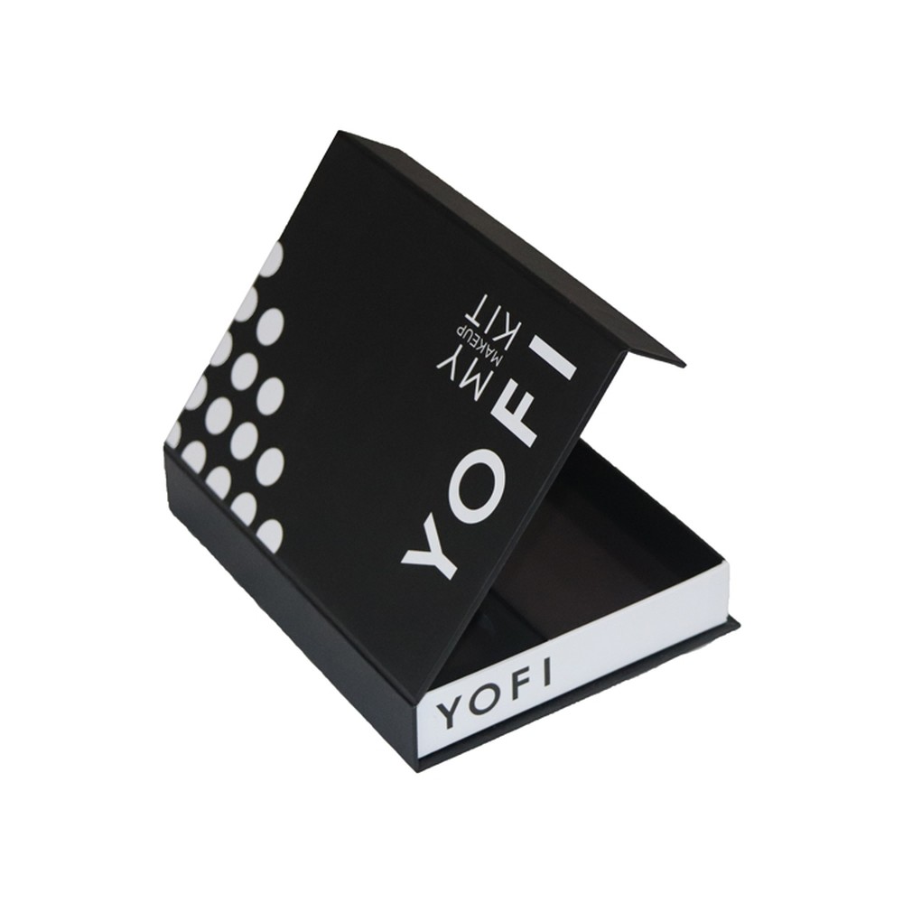 Customized Magnetic Closure Storage Box , Magnetic Lid Gift Box Multifuntional With Mirror