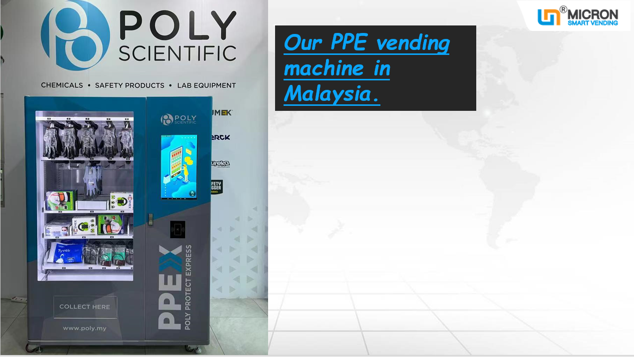 Streamline PPE Distribution in Manufacturing Environments with Self Service PPE Vending Machines