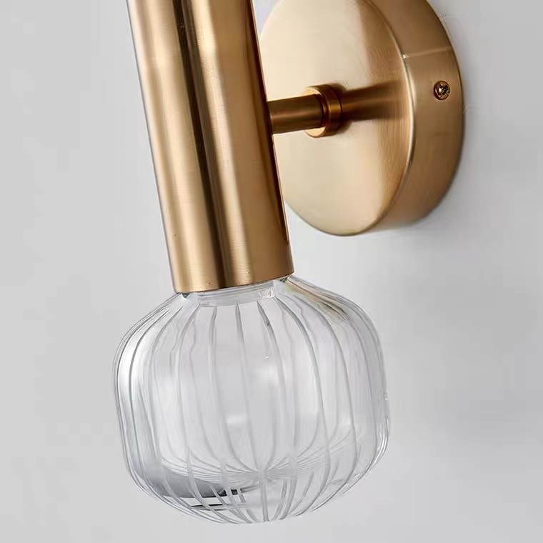 Wholesale Bedroom Wall Lamp Gold led Wall Mounted Lights For Living Room