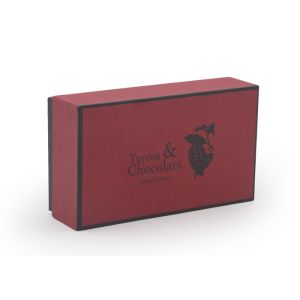 High End Chocolate Presentation Boxes , Custom Empty Gift Boxes For Chocolates
