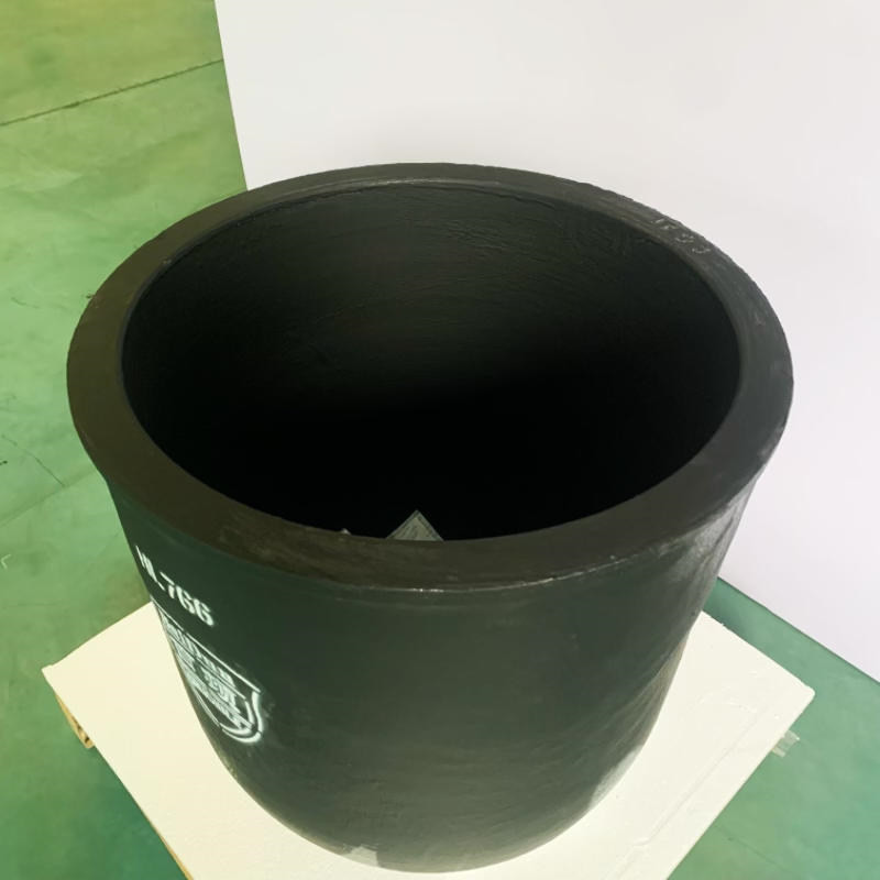 SiC-C Industrial Large Crucible For Melting Aluminum