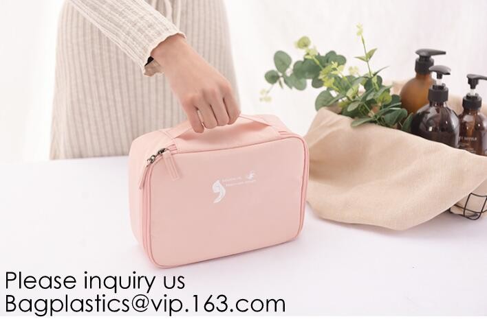 Trend Design Velvet Quilted Cosmetic Bag,Customized 2pcs Set Makeup Bag, Wholesale Travel Mens Toiletry Bags