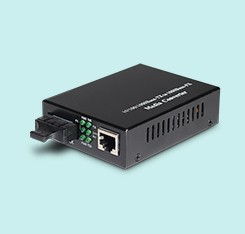 Customized Fiber Optic Media Converter LC SC Fast Gigabit 1000M Data Rate