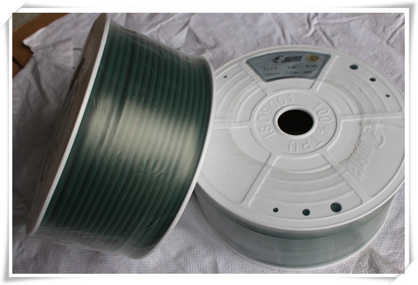 Abrasion Resistant Polyurethane Round Belt Dark Green 85A - 90A