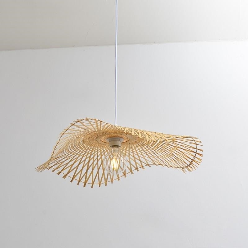 Handmade Rattan pendant light fixtures For Kitchen Dining room Bar Lighting Fixtures (WH-WP-01)
