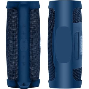  Bluetooth Speaker Silicone Protective Cover With Shoulder Strap And Hook And Loop Speaker Silicone Storage Quilt Cover Manufactures