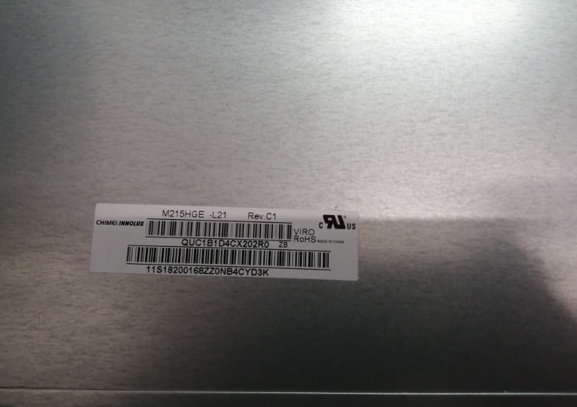 RGB 21.5" 102PPI 250nits Square Tft Display Innolux M215HGE-L21 CHIMEI