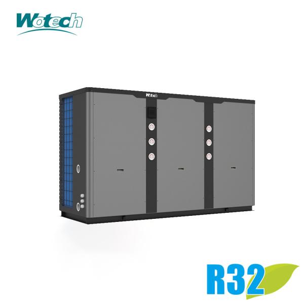 OEM DC On/Off Electric R32 90Kw Commercial Swimming Pool Heat Pump For Outdoor