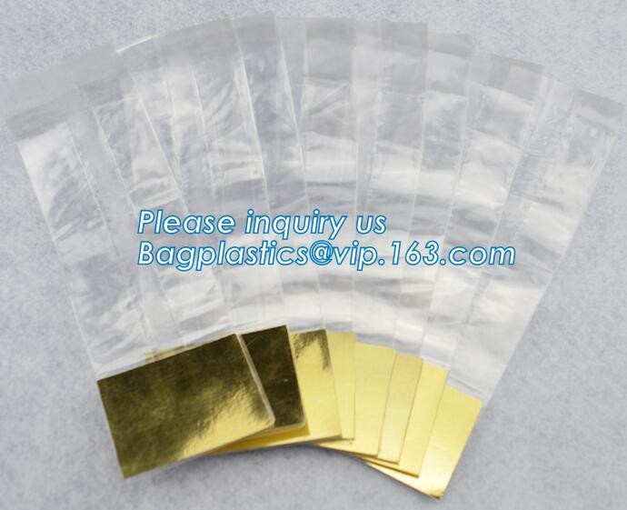 polypropylene Crystal Clear Cello Bags flat square block bottom opp bag,candy opp square bottom cello bag bagease packag
