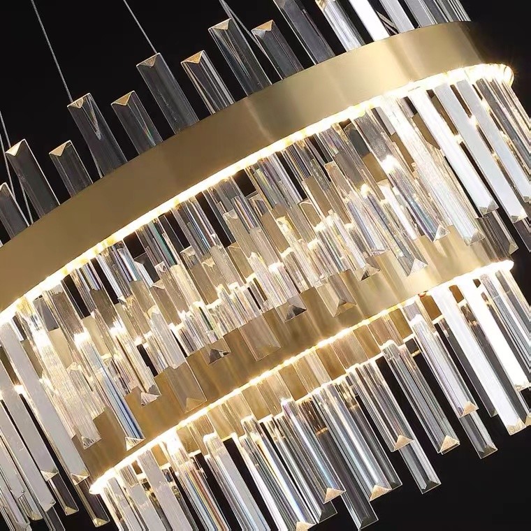 Hight Quality Large European Gold Traditional Maria Theresa Crystal Chandelier For Hotel Project