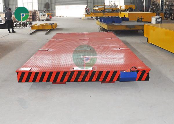 Heavy Die transfer Car Electric Motor Driven Rail Flatbed Transfer Trolley For